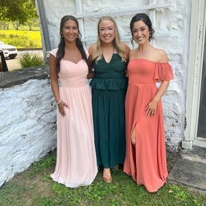 Azazie Sue Mai Tai Custom Bridesmaid Dress